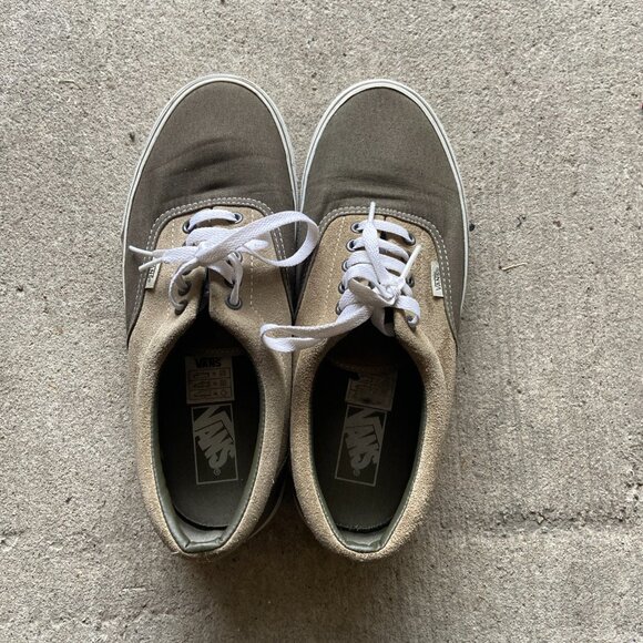 Vans off the Wall Skate Shoes Men's 10 Canvas Lace Up Low Top Sneakers - Picture 1 of 6